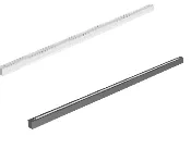[VO-ALW100FT8-347-3WAY-P-B-XX-X] Votatec VO-ALW100FT8-347-3WAY-P-B-XX-X 8 ft Architectural Linear Fixture, CCT & Watt Selectable, Black