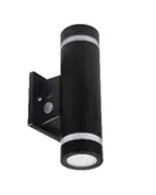 Votatec AST-UDWP01B-30WBS6DC1-BH30-40-50W Black Wattage Selectable Outdoor Wall Light