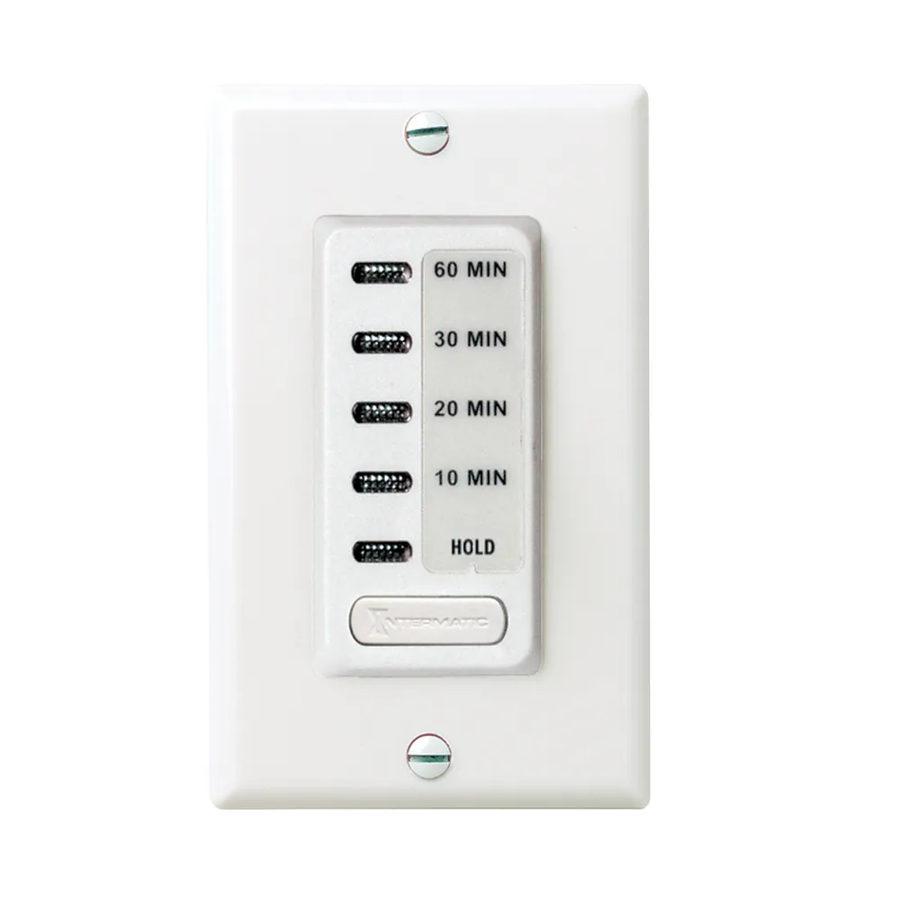 [EI210W] Intermatic Electronic Auto-Off Timer 10/20/30/60 Minute With HOLD White