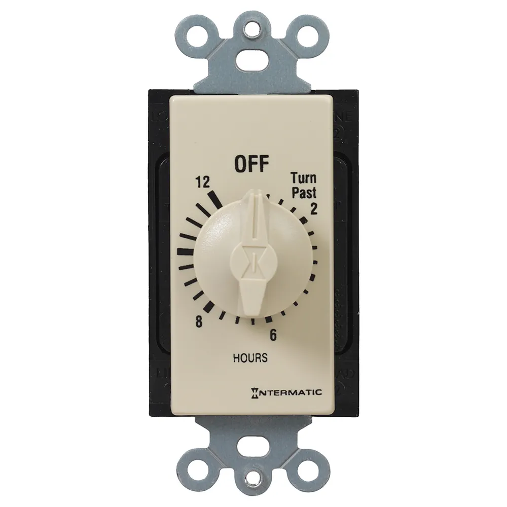 Intermatic 12 Hour 125-277 V SPST Ivory