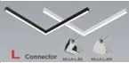 [NX-LA-L-BK] Nexleds Architectural "L" Shape Connector (Black)