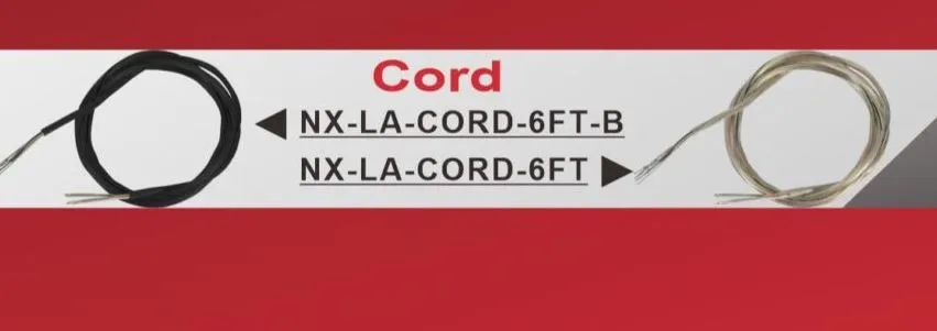 Nexleds Architectural 6ft Power Cord Kits LA-CORD-6FT