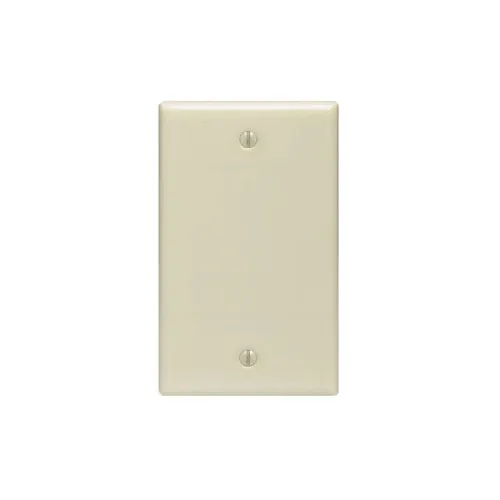 Leviton 1-Gang No Device Standard Standard Size, Ivory 86014