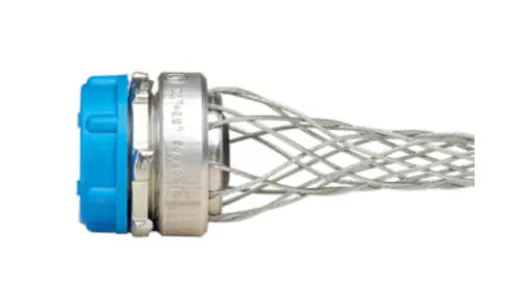 Leviton 1-1/4" Wide-Range Strain-Relief Grip, Straight (Cord Range: .940 - 1.250) L7506