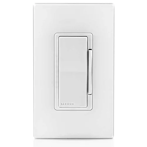 Leviton Wireless Wall Switch, 0-10V Dimmer, 347V, Wireless Lighting Control ZS057-30Z