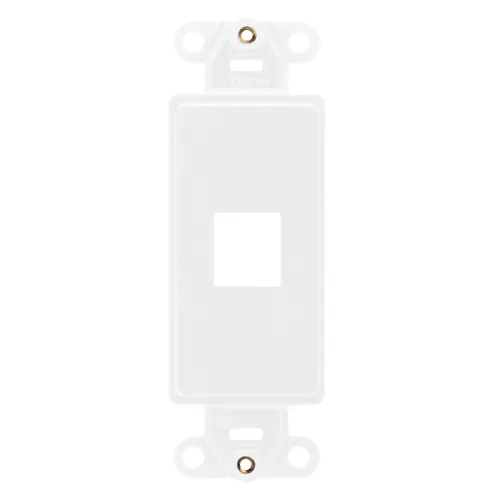 Leviton QUICKPORT™ Decora Insert, 1-Port, White 41641-W