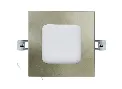 Votatec Slim Square Panel - 12W - 120V - 900LM - 3000/4000K/5000k - Damp Location suitable - With junction box - VO-SP4W12-120-D-3WAY / BN