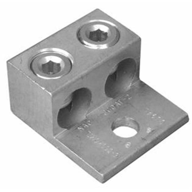 [90818] Morris Products 90818 Aluminum Mechanical Lugs Two Conductors - One Hole Mount 350Mcm