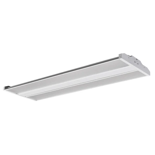 AALED AA-900077UCCTW, 2.6FT LED Linear High Bay Fixture w/Receptacle for Microwave Sensor, 120-347V, 200/230/270W, 30800-40770 Lumens, 4000/5000K, 0-10V Dimming, White Finish