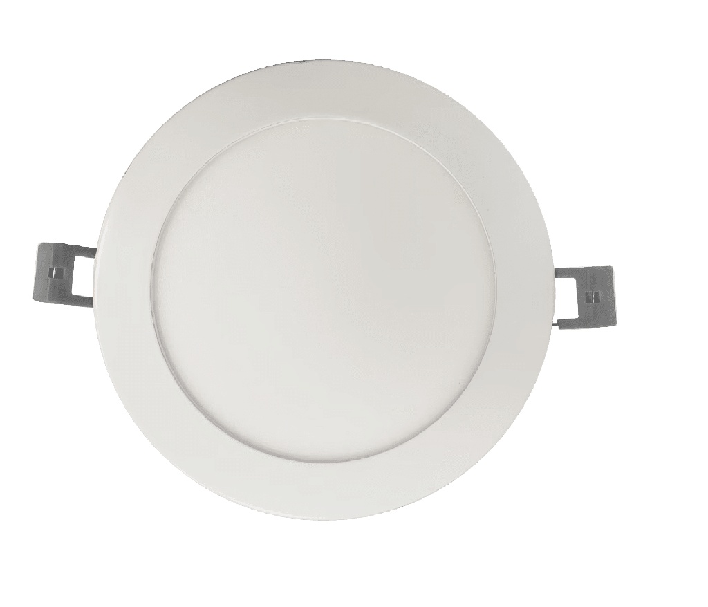 Votatec VO-RP8W18-347-D-5WAY/WH 8″ Slim Round Panel LED – 5Way CCT Adjustable – AC120-347V
