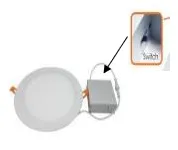 Votatec VO-RP6W13-120-D-3WY 6″ Slim Panel, 13W, 1050LM, 3CCT(3000K/4000K/5000K Changeable)