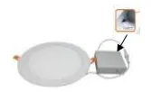 Votatec VO-RP8W18-347-D-3WY White 18W 4" Slim Multi-Voltage 3Way CCT Selectable