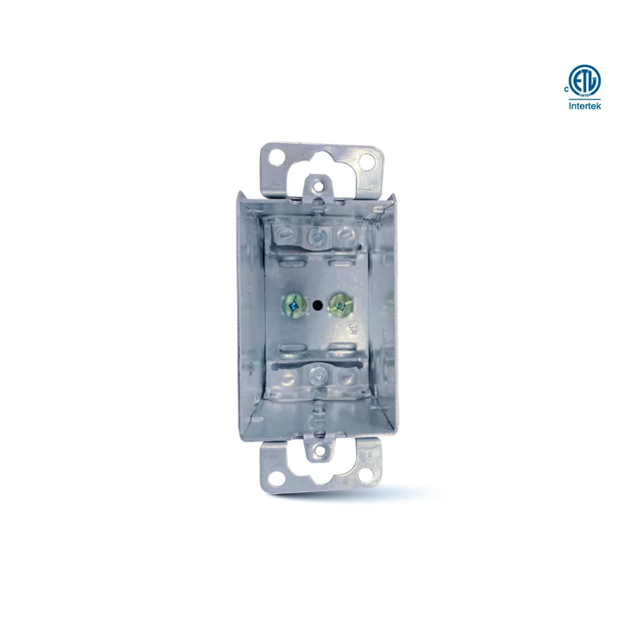 Single Gangable Device Box with Flush Ears |1104-LA