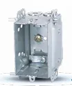 Metal Device Box with Positioning Tabs | 1304-LH