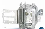 Gangable Device Single Box With Concen tric Knockouts & Wraparound bracket |3102-KSSX