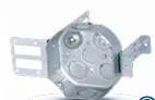 Octagonal Steel Stud Box with Wrap Around Bracket and Clamps| 54171-KSSX