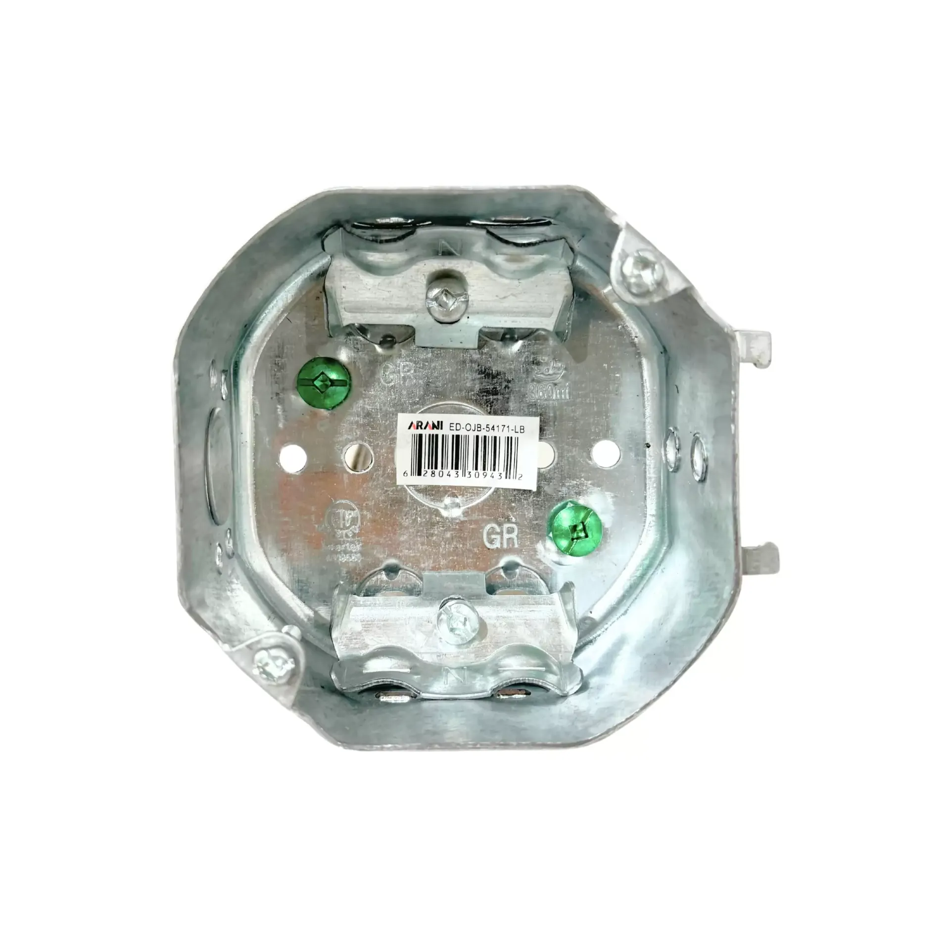 [54171-LB] 4" Octagonal Box With Side Bracket | 54171-LB
