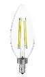 Votatec VO-FCAW9-12-30-D, LED Candle Filament, 120V, 9W, 1000 Lumens, 3000K Soft White, E12 Base, Dimmable