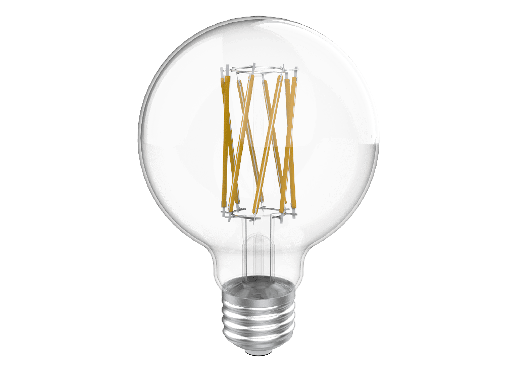 [VO-FG25W9-26-40-D] Votatec VO-FG25W9-26-40-D 9W G25 LED Globe Filament Bulb