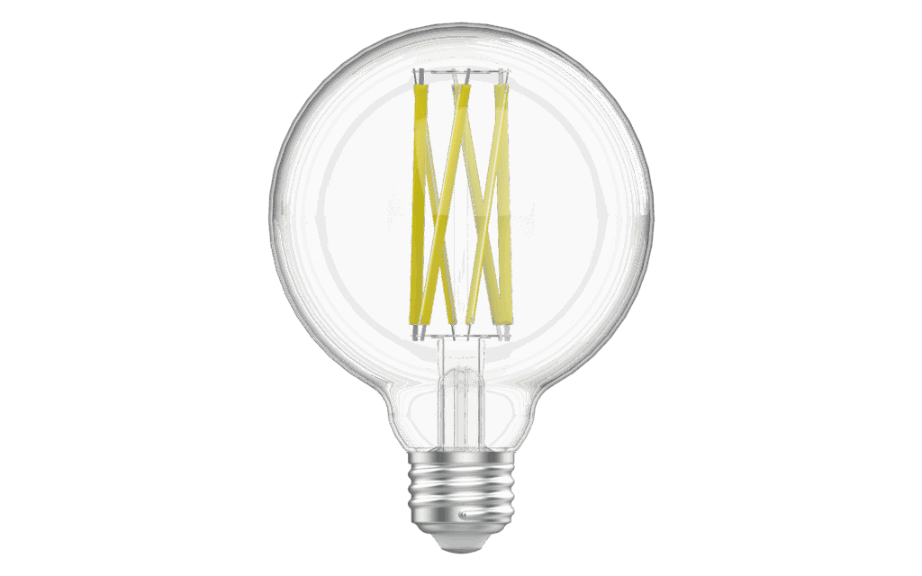 [VO-FG30W9-120-30-D] Votatec VO-FG30W9-120-30-D, LED G30 Filament, 120V, 9W, 1000 Lumens, 3000K Soft White, E26 Base, Dimmable
