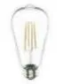 Votatec ST64 Filament LED VO-ST64W6-120-27-C-D, 120V 6W CCT