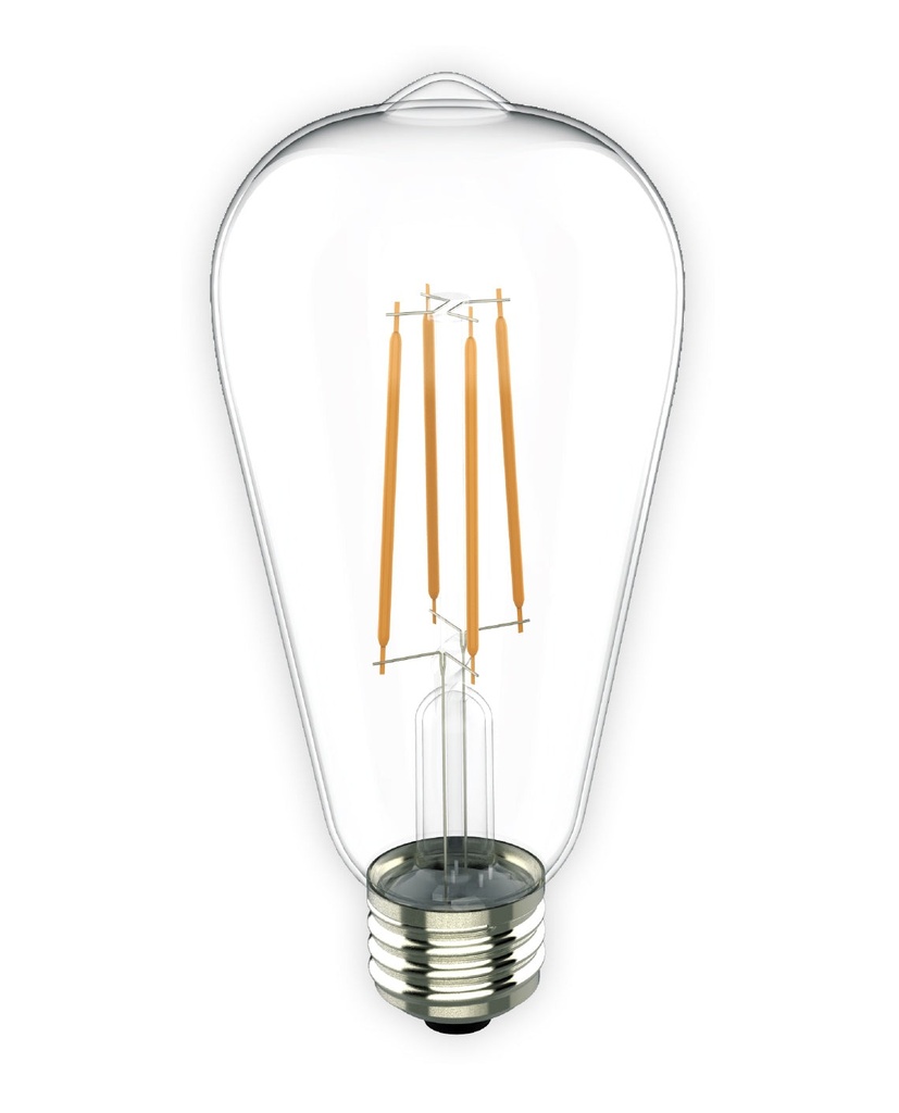 Votatec ST64 Filament LED VO-ST64W6-120-27-C-D, 120V 6W CCT