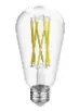 Votatec VO-FST64W9-26-30-D 9W ST64 3000K Dimmable Cross Filament Bulb