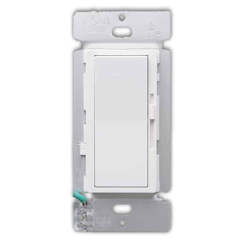Votatec BAK-004G White 3 Way Slide Dimmer, 120V
