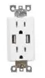 Votatec BAA-023D-WH 20A Tamper Resistant USB Charger & Duplex Receptacle