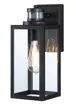 Votatec FS00493-Small 60W Black Wall Sconce