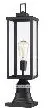 [FS00682] Votatec FS00682, LED Wall Light, Rio Collection, Medium, 60W, E26 Base, Black, Clear Glass, Steel, Up Install
