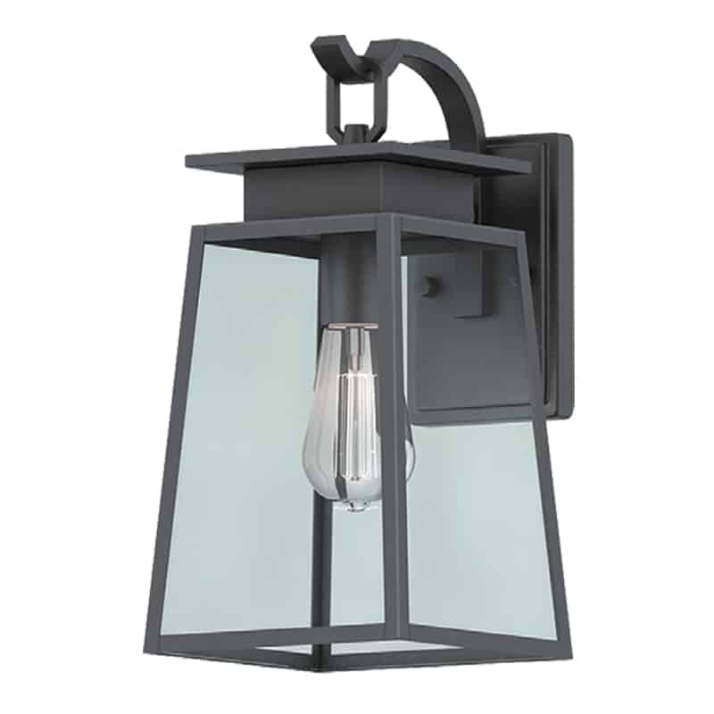 [VO-11191MD-CG (Meduim)] Votatec VO-11191MD-CG 1-Light 60W Black Outdoor Wall Light