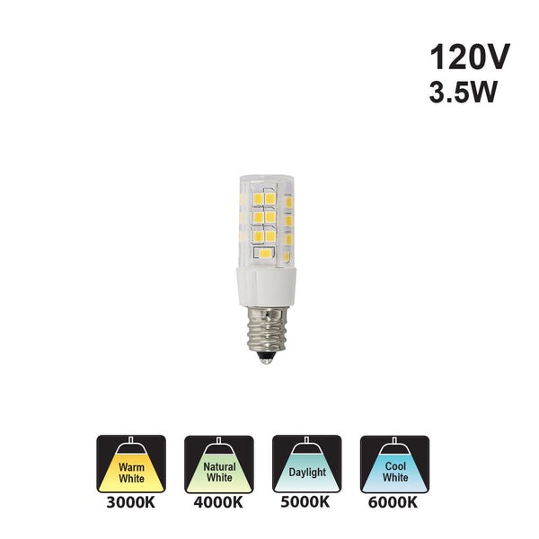 Votatec E12-CR45LEDA-3.5W-4K E12 LED Candelable Light Bulb