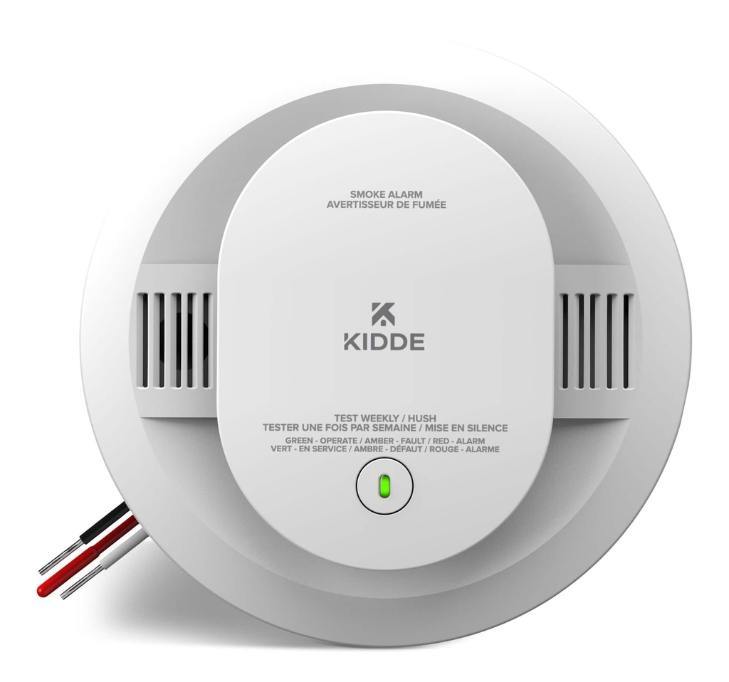 Kidde Smoke Alarm Hardwire 120v with AA Battery Backup (Replaces P1275CA)