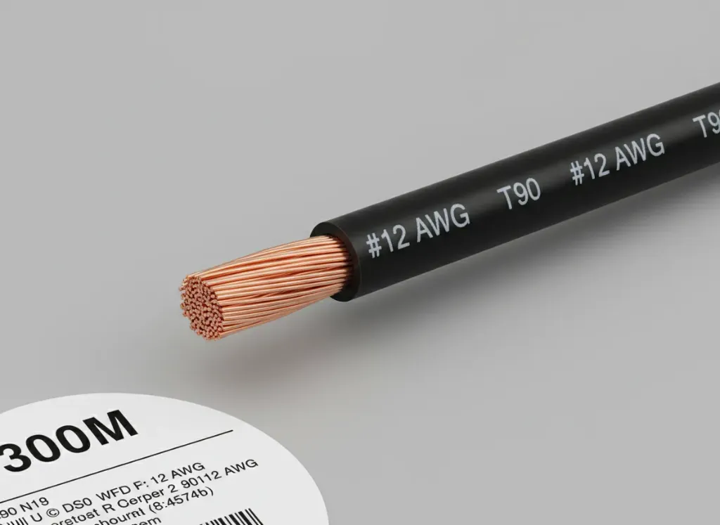 T90 #12CU STR 300M (Black)