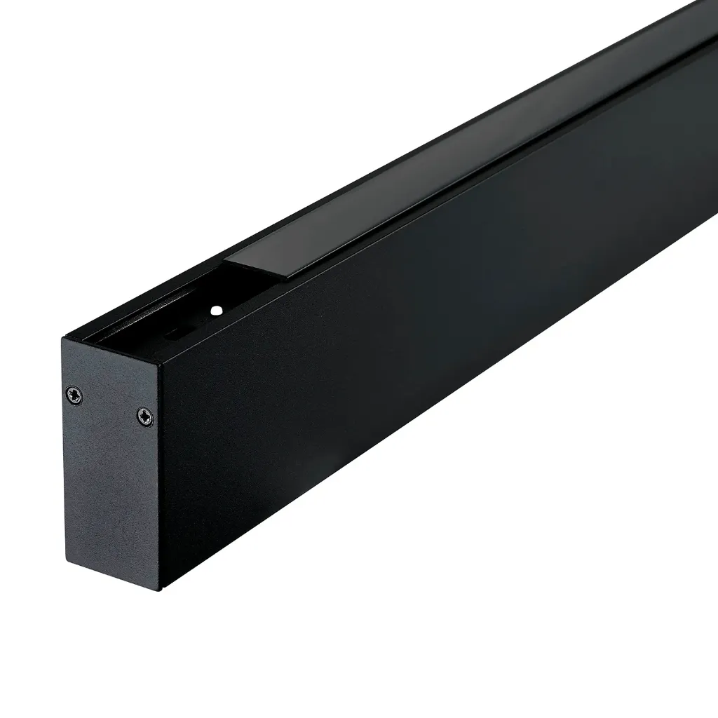 24V Magnetic Track Cover Black Finish