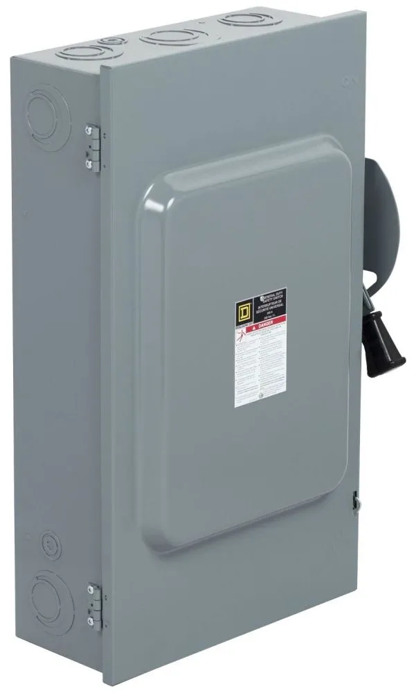 Square D CD324N 200A 3-Pole Fusible Type A General Duty Safety Switch