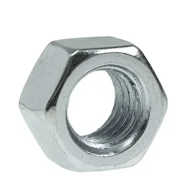 #6-32 Machine Screw Hex Nut, Zinc Plated (100-pack)