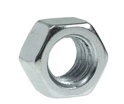 #10-32 Machine Screw Hex Nut, Zinc Plated (100-pack)