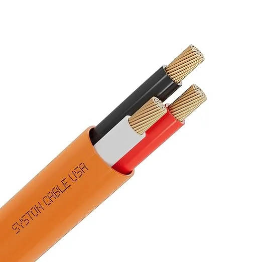 SYSTON 18 / 3 Stranded Copper 5613C Security Alarm Wire Plenum Rated UV Resistance for Access-305M