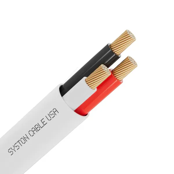 Syston 16/3 Security Control Cable, CMP/CL3P, White, 1000 ft