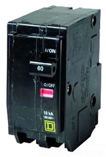 Square D QO260 Circuit Breaker 60A Plug in 120/240V