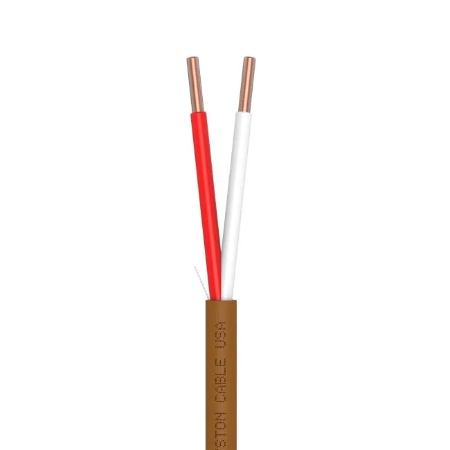 SYSTON EZ-Pull Premium 18 AWG, 2 Conductors, Solid Copper Riser Rated – CMR, CL3R, FT4, Sunlight Resistant-75M