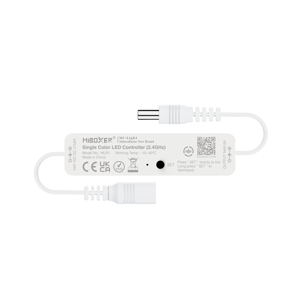 [MLR1] Miboxer MLR1 Mini Single Color LED Controller 2.4GHz, Dimming Range 0.1%-100%