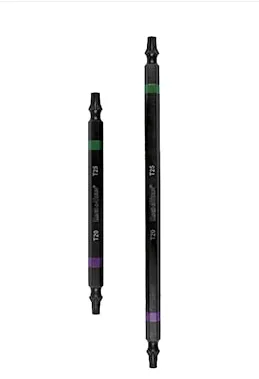 Rack-A-Tiers 4-in Double-Ended Torx Impact Bit, T20/T25