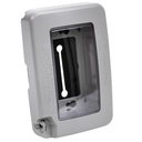 Intermatic WP7000G Low-Profile Extra-Duty Plastic in-Use Weatherproof Covers  Single-Gang  8 Configurations Gray