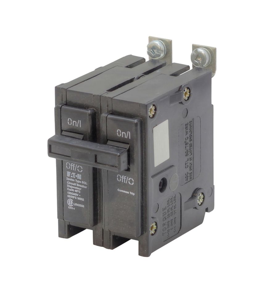 Eaton BQL240 40A Bolt On Double Pole Circuit Breaker