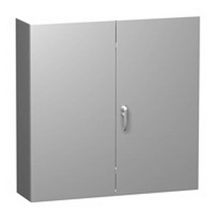 Hammond C3RMC484812 Double Door Metering Cabinet 48 Inch Width X 12 Inch Depth X 48 Inch Height, 14 or 16 Gauge Steel