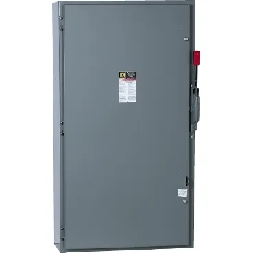 Square D CH366 Safety switch, heavy duty, fusible, 600A, 600VAC/VDC, 3 poles, 500HP, NEMA 1