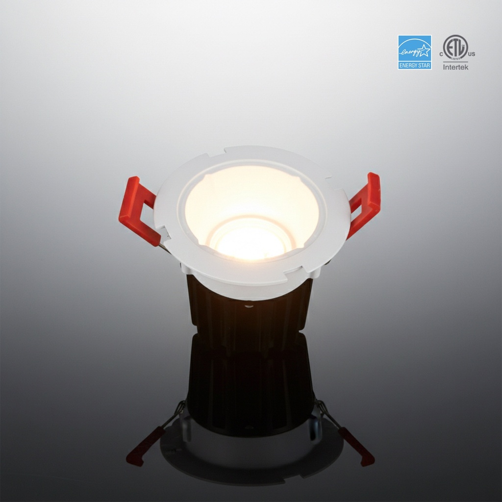 Ortech SLIM-RG2-5CCT — Slim LED Downlight, 5CCT Selectable (2700K / 3000K / 4000K / 5000K / 6500K)